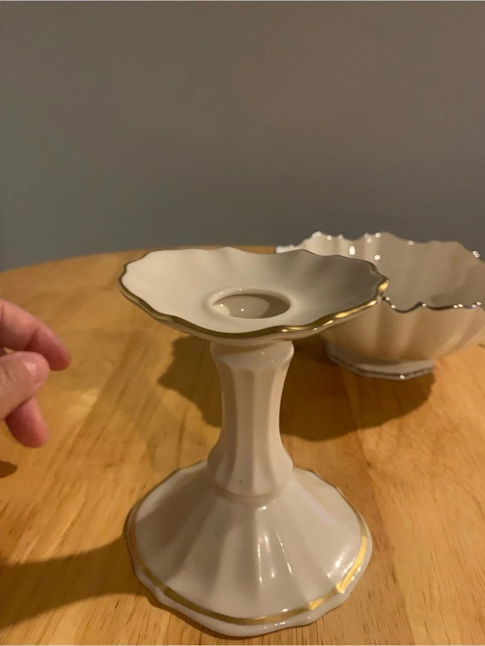 Lenox candle holder
